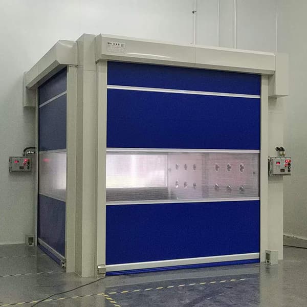 L-type Roller Door Air Shower